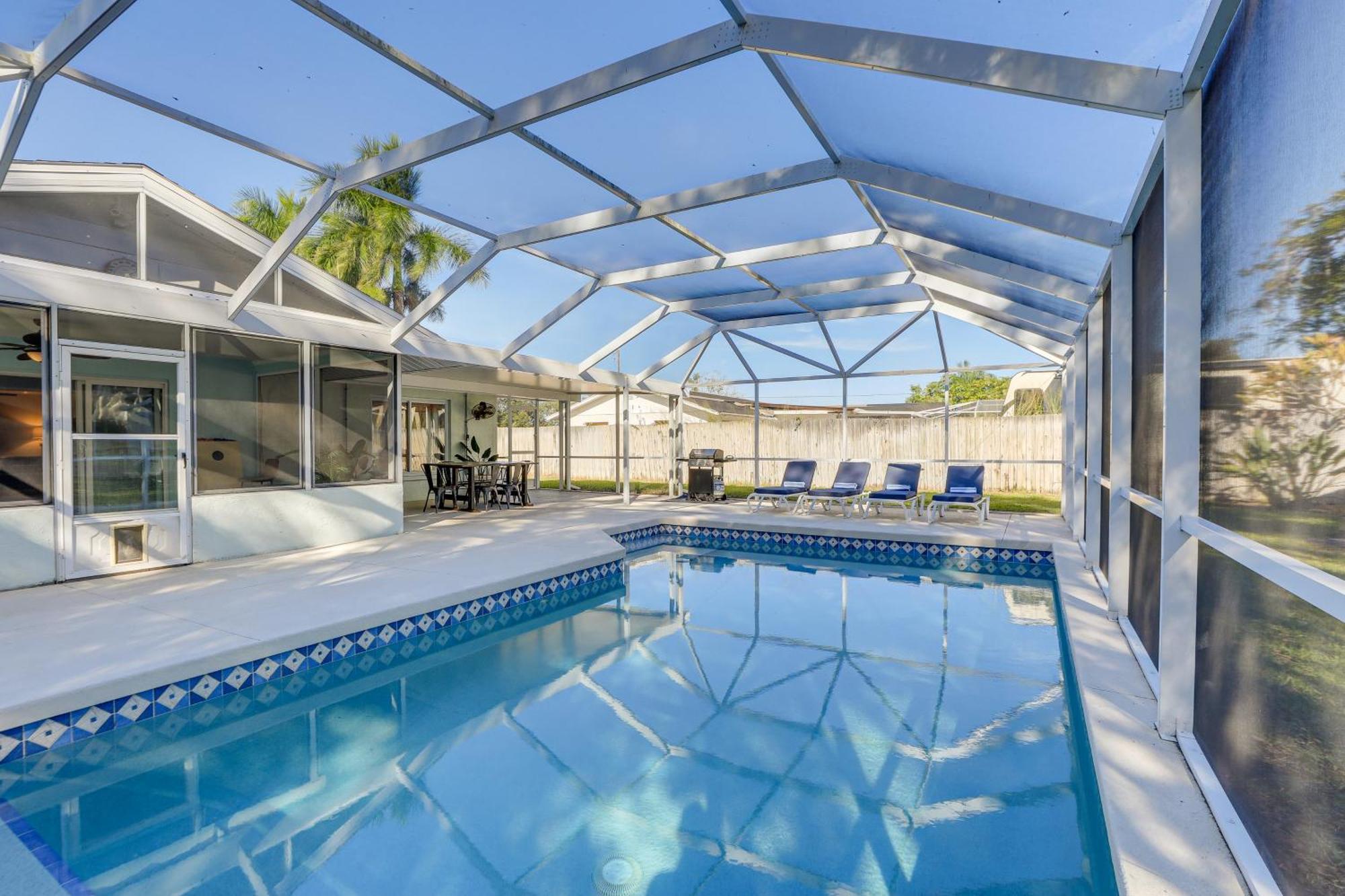 Pet-Friendly Bradenton Home Lanai With Heated Pool! Exterior foto